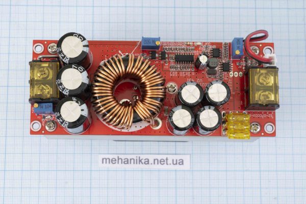 Перетворювач напруги підвищуючий, DC-DC, 10-60V/12-90V 22A 1800W, з кулером