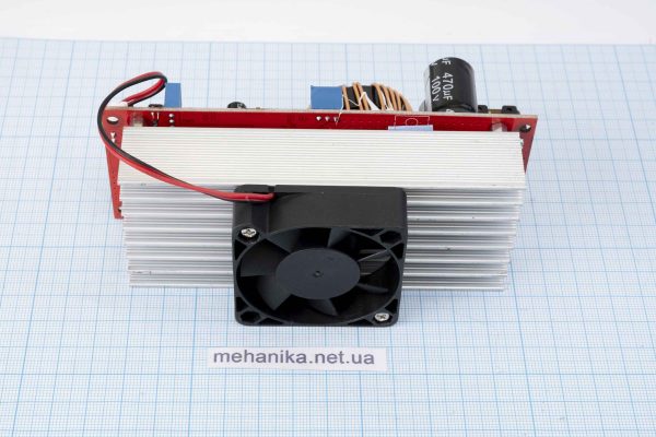 Перетворювач напруги підвищуючий, DC-DC, 10-60V/12-90V 22A 1800W, з кулером