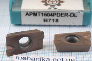 Вставка фрезерна, різець APMT1604PDER-DL B718 55 HRC