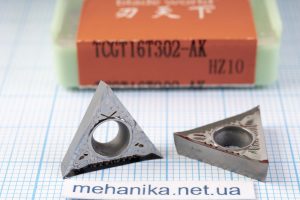 Вставка токарна (різець) TCGT16T302-AK HZ10 BLADEWORLD 45 HRC