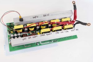 Модуль інвертора підвищуючий, трансформаторний, DC-DC 10000W (10kW) 48V/320-420V, тільки плата