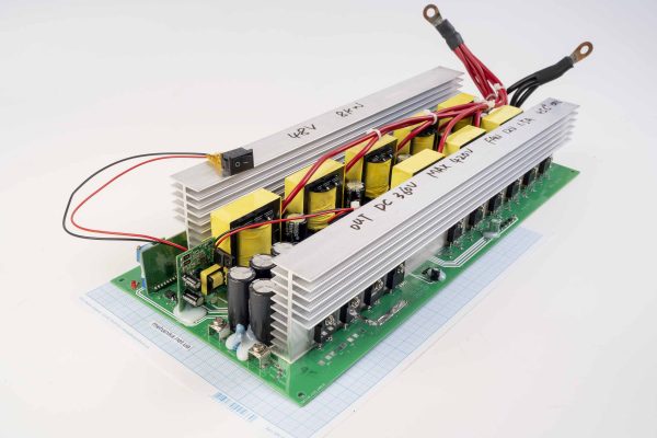 Модуль інвертора підвищуючий, трансформаторний, DC-DC 10000W (10kW) 48V/320-420V, тільки плата