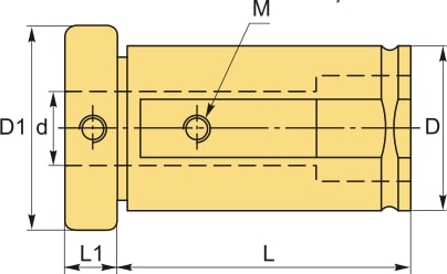 Втулка перехідна, циліндр-циліндр, схема, розміри