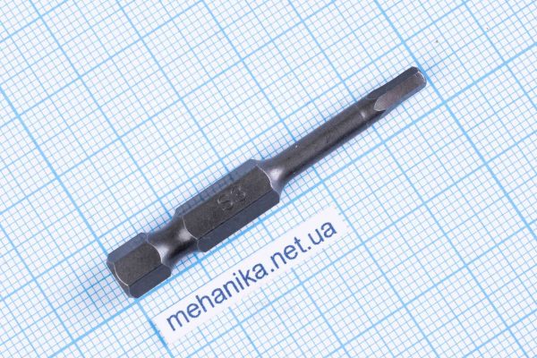 Біта для шурупокрута HEX1.5-6, 50 мм, магнітна