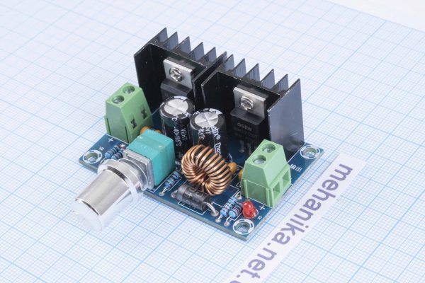 Перетворювач напруги знижуючий XH-M401 DC-DC XL4016 4-40V/1.25-36 8A/100W