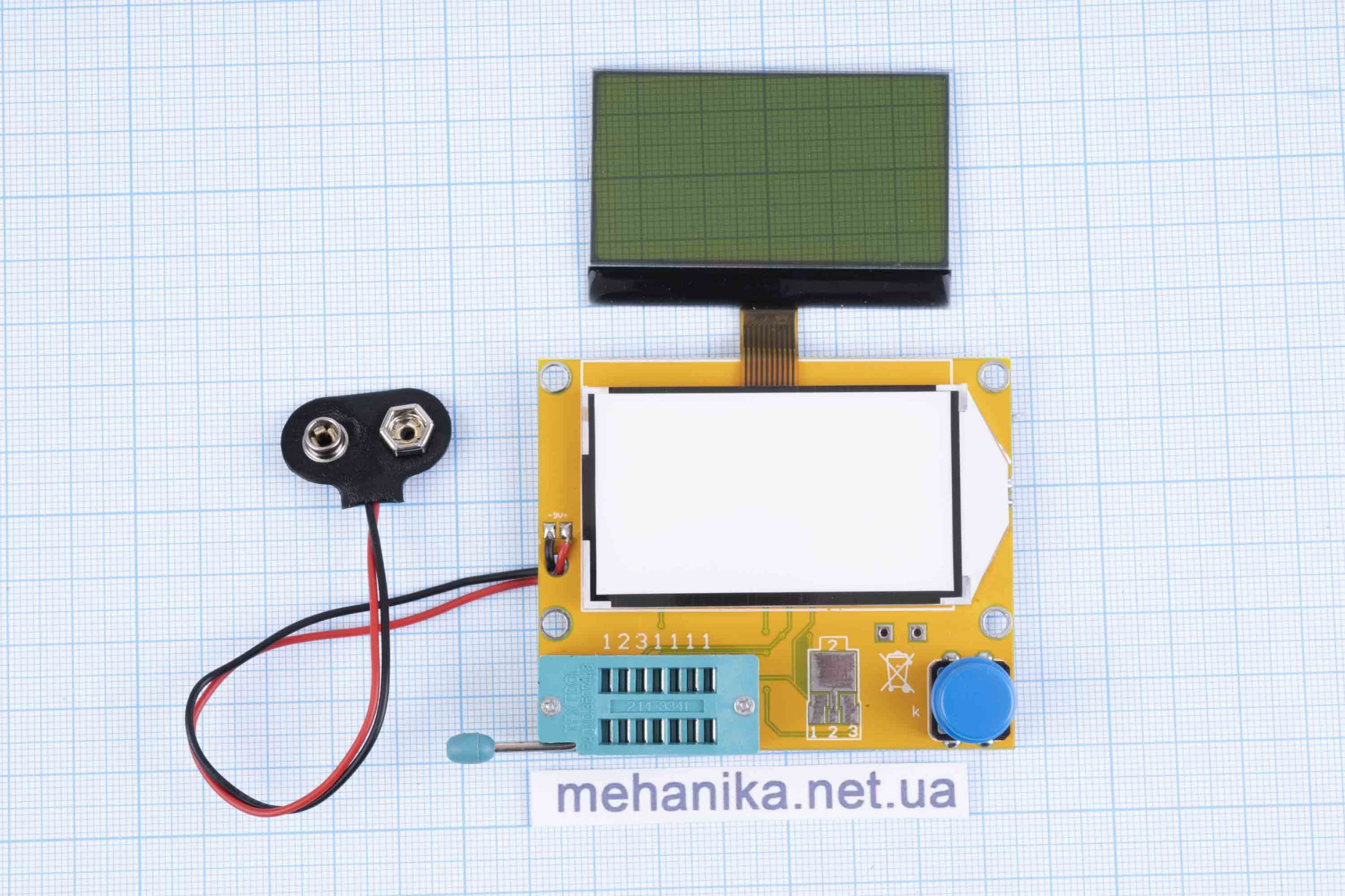 Тестер напівпровідників (транзисторів)/ESR ESR Transistor Tester LCR-T4