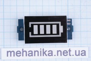 Панель індикатор рівня заряду для Li-Ion 3S акумуляторів, DC12.6V