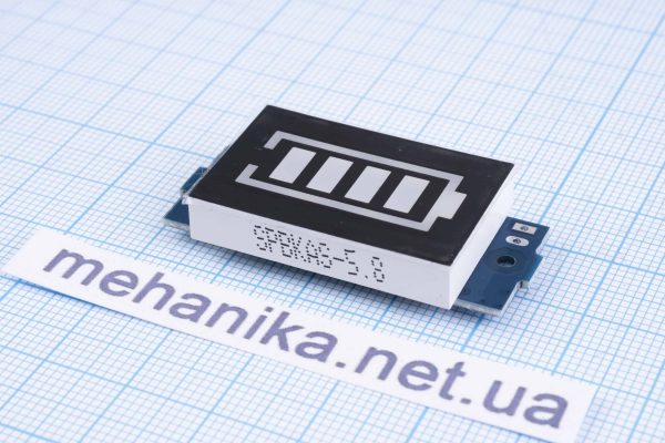 Панель індикатор рівня заряду для Li-Ion 3S акумуляторів, DC12.6V