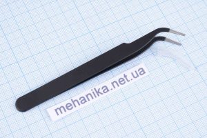 Пінцет загнутий TS-15, антистатичний, не магнітний, нержавіюча сталь