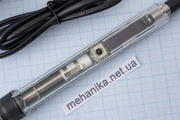 Електричний паяльник T12, DC12-24V, OLED екран, 72W, регулювання температури
