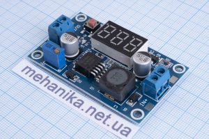 Перетворювач напруги підвищуючий/знижуючий XL6009 DC-DC 5-32V/1.2-35V 4A, з дисплеєм