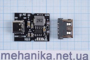 Плата powerbank Type-C+USB-A 5V/2.4A Li-Ion акумулятор з індикацією заряду