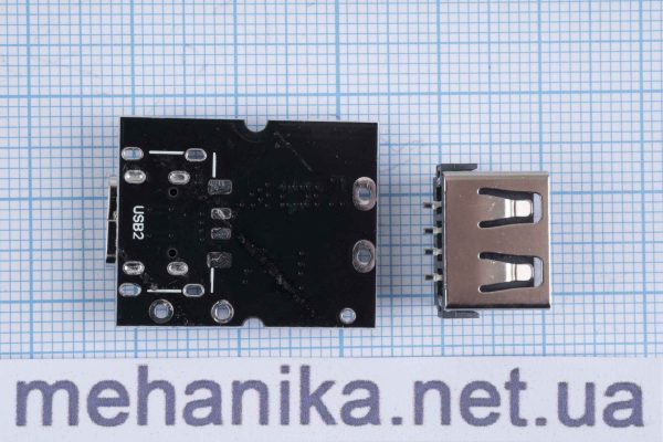 Плата powerbank Type-C+USB-A 5V/2.4A Li-Ion акумулятор з індикацією заряду