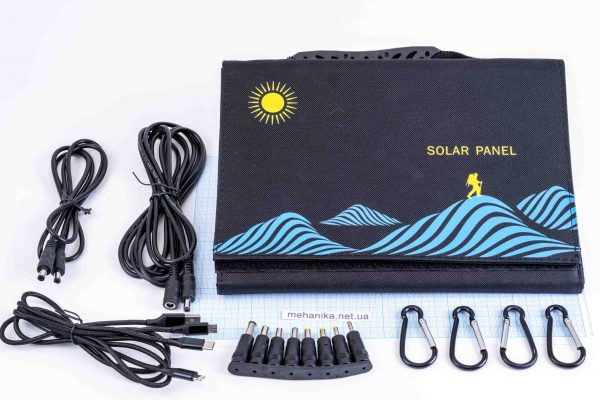 Сонячна панель 30W, складана, 4 сегменти