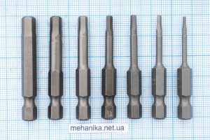 Біта для шурупокрута HEX1.5-6, 50 мм, магнітна