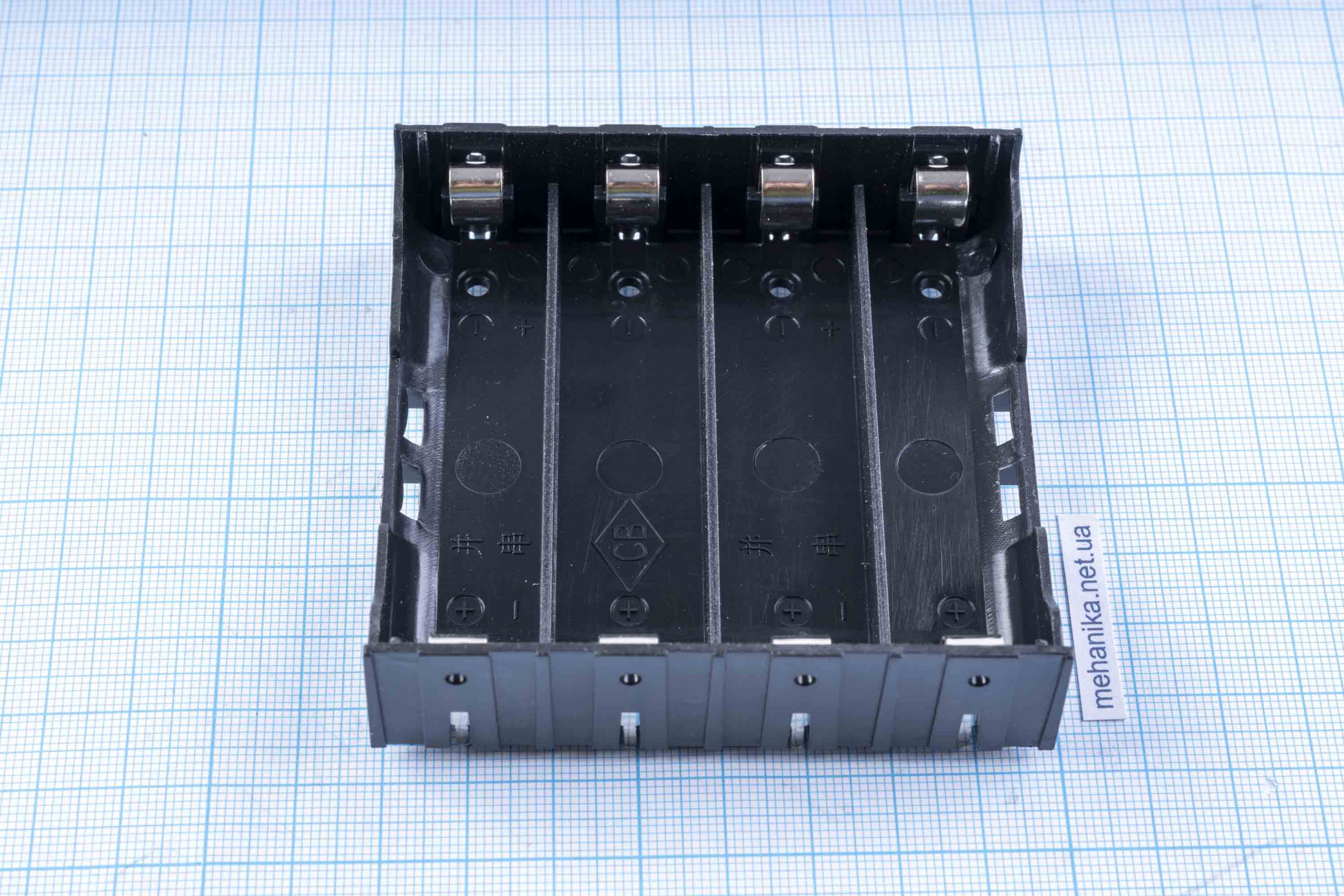 Відсік для 4-х акумуляторів 18650 (холдер), CD-18650-PC8