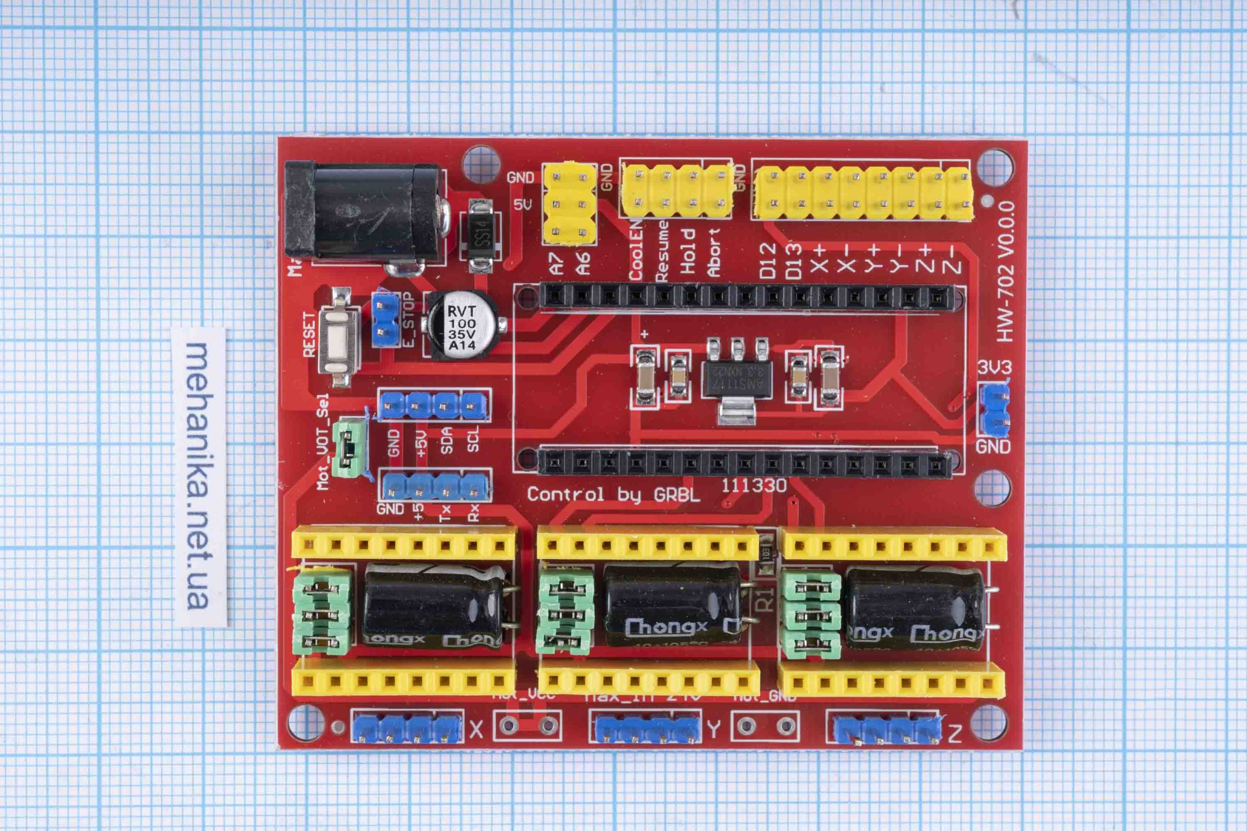 Плата розширення ЧПУ HW-702, Arduino Nano CNC Shield V4.0