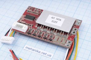 BMS-контролер заряду YH2204B для LiFePO4, 4S/50A/3.2-3.6V