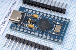 Контролер Arduino Pro Micro Leonardo Atmega32U4, Type-C