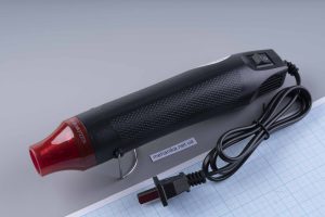 Фен технічний 300W для термоусадки, рукоділля, ембоссінгу (чорний)