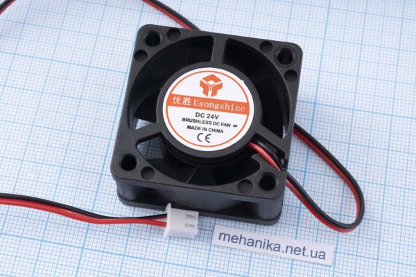 Вентилятор (кулер) корпусний, 40х40х20, 24V