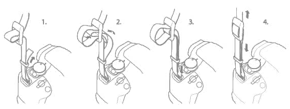 Ремінь для фотокамер, універсальний, етностиль, 80-140 см
