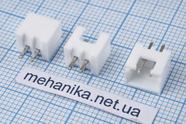 Роз'єм XH2.54 тато, XH-2, 2 PIN, 100 шт