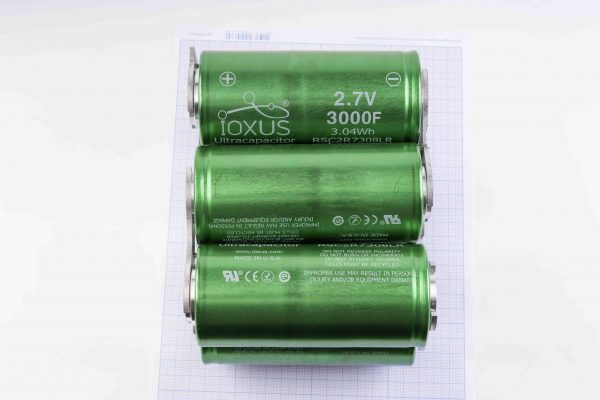 Суперконденсатор (іоністор) IOXUS, 16V/500F, 18.0Wh