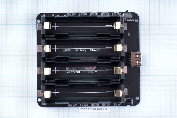 Модуль автономного живлення на 4x18650 з USB-виходом, Arduino, Orange Pi, Raspberry Pi