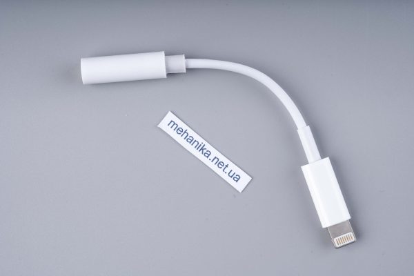 Adapter-perehidnik, audio-kabel iPhone Lighting/mini Jack 3.5mm Female