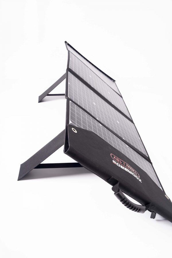 Сонячна панель Zoombros 120W/18V, складана, 4 сегменти