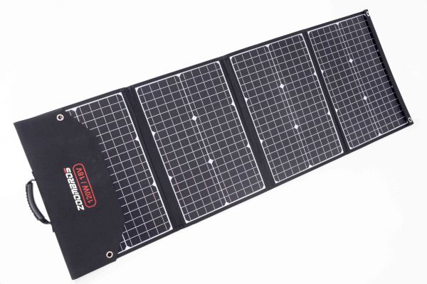Сонячна панель Zoombros 120W/18V, складана, 4 сегменти
