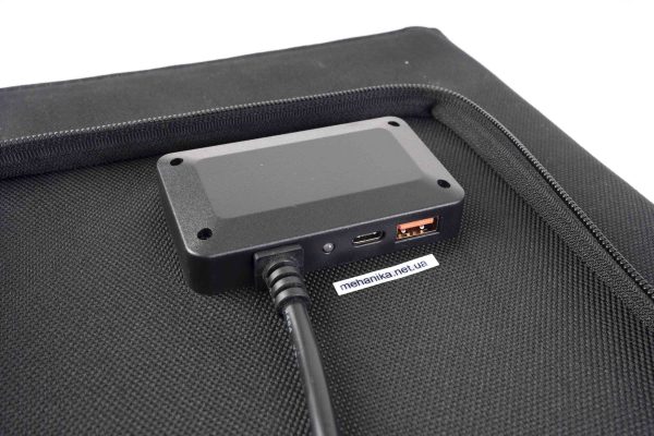 Сонячна панель Zoombros 120W/18V, складана, 4 сегменти