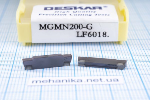 Вставка відрізна (різець) MGGN200-G LF6018 DESCAR 55 HRC