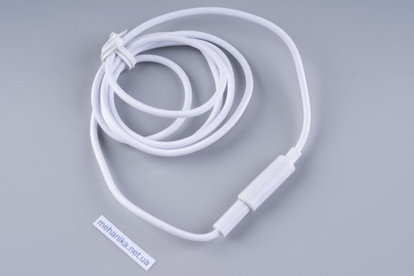 Аудіо-кабель AUX mini-Jack 3.5мм TRRS Male/Female, прямий, ПВХ, 100 см