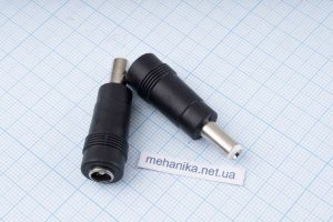 Адаптер-перехідник для блоку живлення DC 5.5x2.1/DC 5.5x2.5