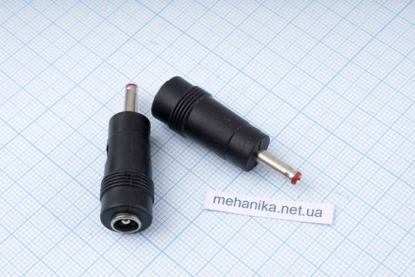 Адаптер-перехідник для блоку живлення DC 5.5×2.1/DC 3.5×1.35