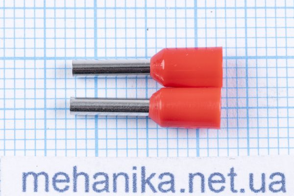 Наконечник трубчастий Е1008 ізольований