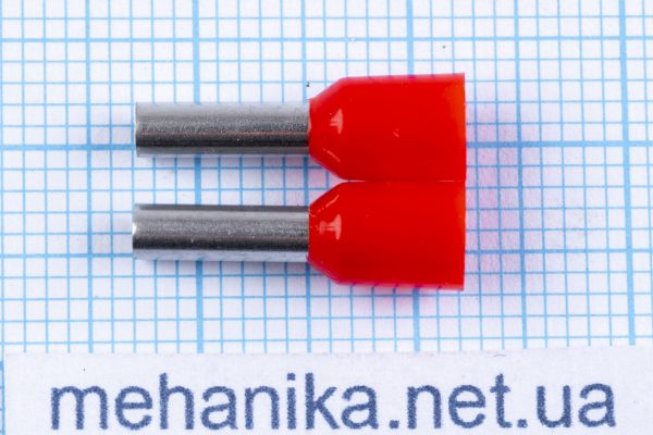 Наконечник трубчастий Е2508 ізольований, 100 шт. - Зображення 4
