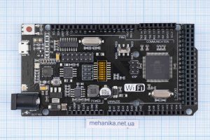 Плата розробника Arduino MEGA2560 R3+ESP8266 WiFi (USB-TTL CH340G)