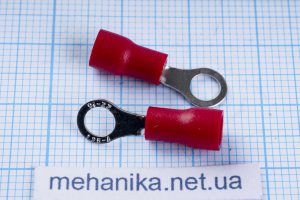 Клема – наконечник круглий ізольований RV1.25-4, 100шт.