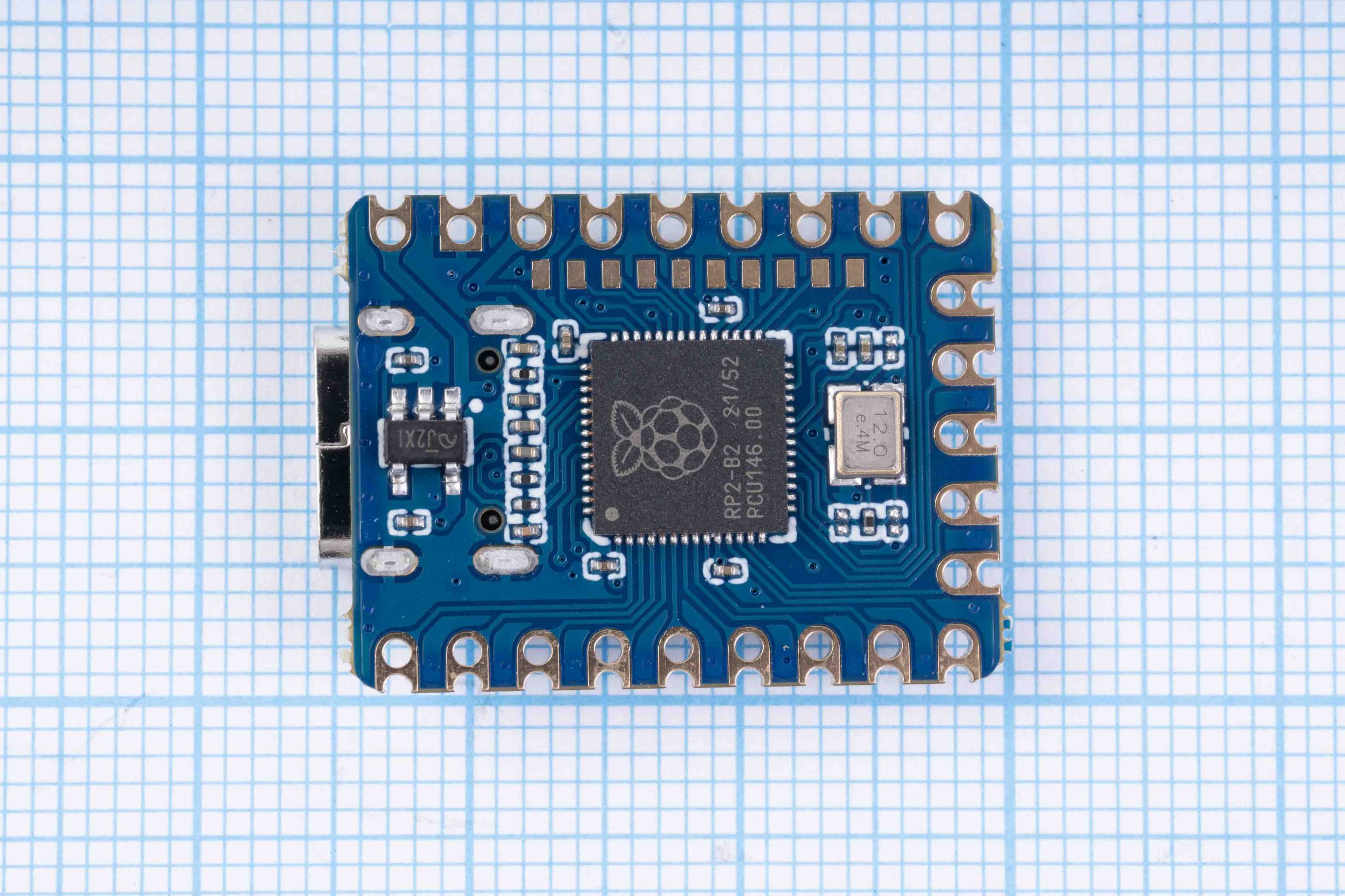 Плата розробника Waveshare Raspberry Pi RP2040-Zero Mini, Type-C