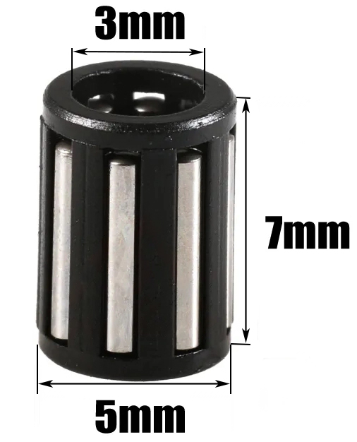 Голчастий підшипник для шестерні екструдера для подачі філаменту