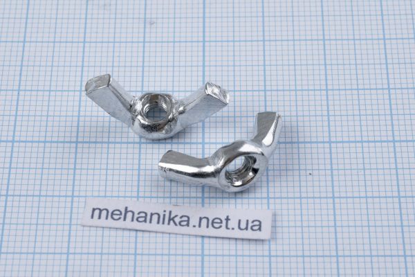 Гайка барашкова (баранець), DIN 315 з нержавіючої сталі