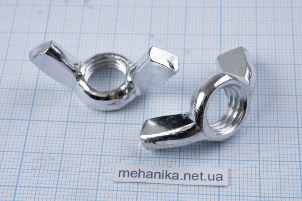 Гайка барашкова (баранець), DIN 315 з нержавіючої сталі