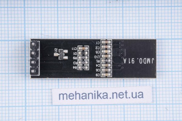 OLED дисплей графічний SSD1306 I2C 0.91" 128x32 Arduino AVR STM32 (білий)