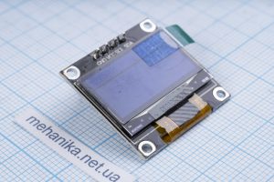 OLED дисплей графічний SSD1306 I2C 0.96″ 128×64 Arduino AVR STM32 (жовто-блакитний)
