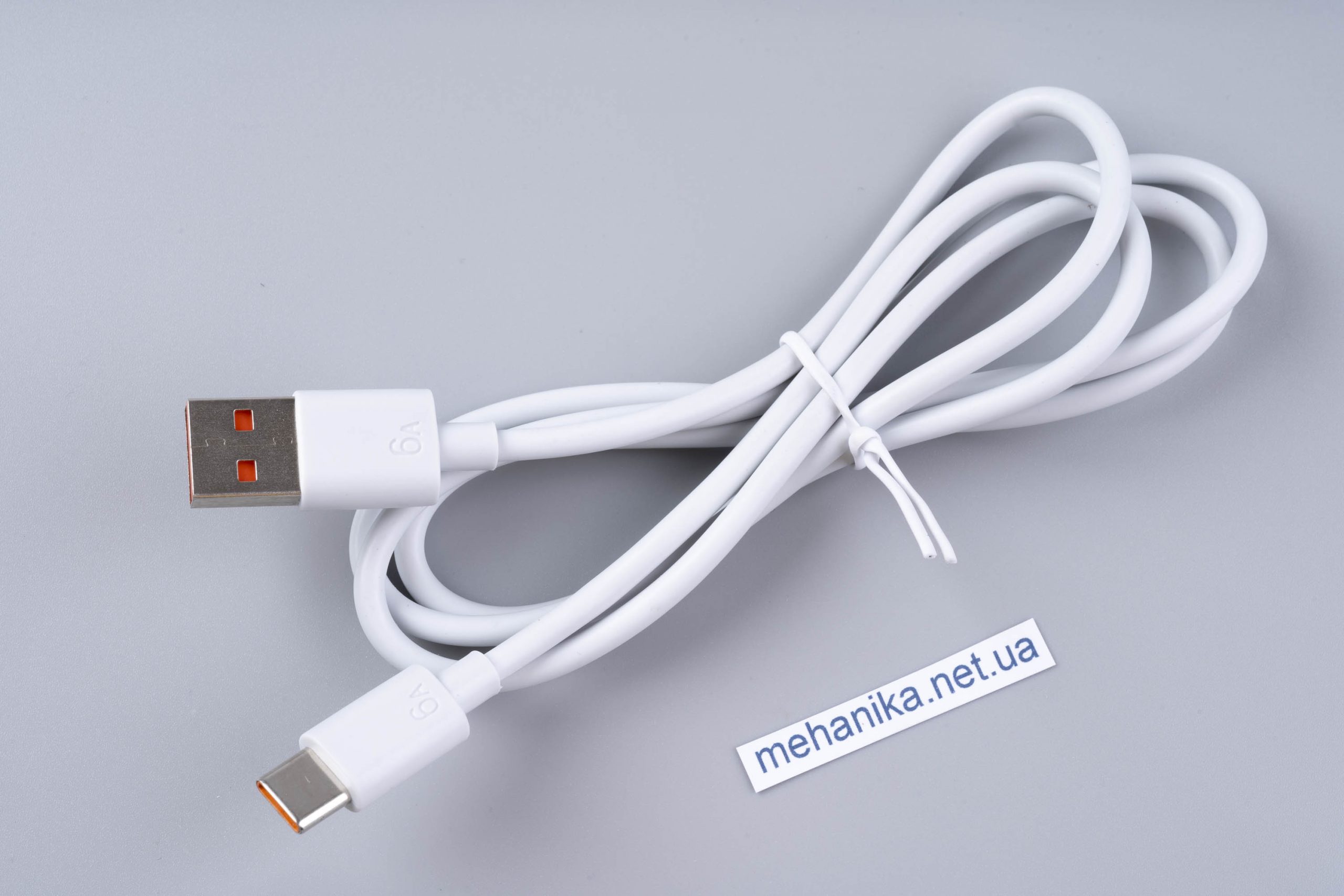 Кабель USB AM/USB Type-C, 100 см, 6А