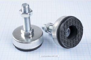 Опора для верстатів D50, жорстка, плоска, шпилька M12