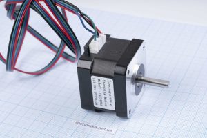 Кроковий двигун Nema17(42) 17HS3401S L35мм 1.3A 1.6Nm